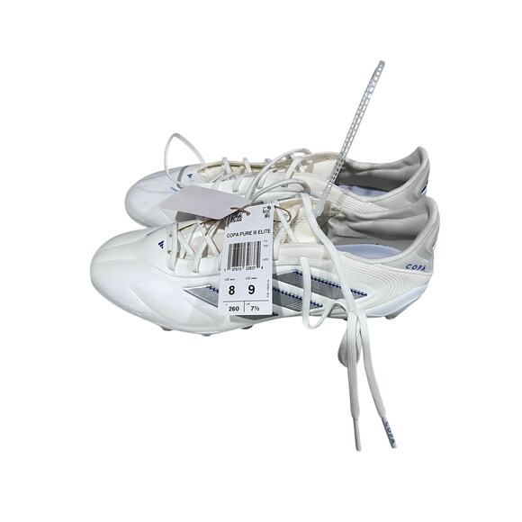 Adidas Copa Pure II Elite FG Soccer Cleats White Blue Men’s 8/ Women’s 9 New main image 6